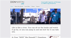 Desktop Screenshot of donmartinlive.com
